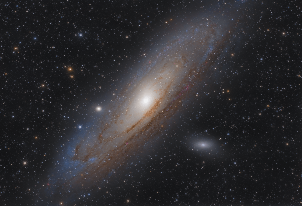 Galassia di Andromeda M31 Recensione filtro IDAS LPS D1