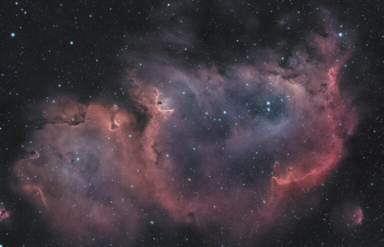 Nebulosa Anima IC 1848 astrofotografia