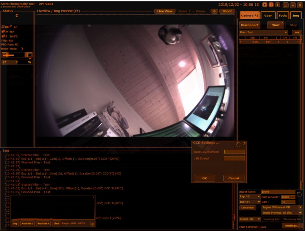 APT Astro Photography Tool novità della versione 3.80