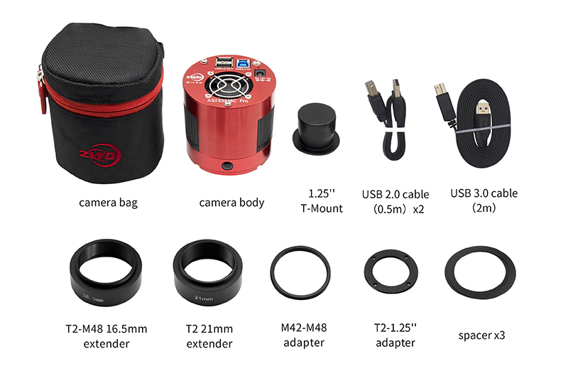 Recensione ZWO ASI 533 MC Pro