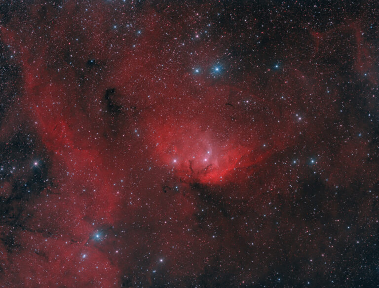 Nebulosa Tulipano Sh2-101 - Bicolor HOO Ha 7nm e Oiii 6.5nm narrowband La mia Astrofotografia 2020