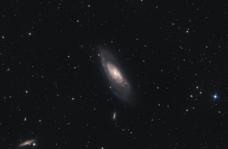 Il tuo percorso formativo di Astrofotografia Astrofotografia su galassia M 106 e NGC 4217