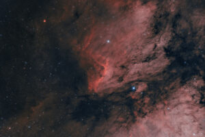 Nuova ASI 2400 MC Pro prime prove Astrofotografia sulla nebulosa Pellicano NGC 5070