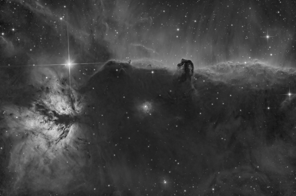 Nebulosa Testa di Cavallo IC 434 Ha HDR | ZWO ASI 294MM Pro Fotografare la Nebulosa Testa di Cavallo IC 434