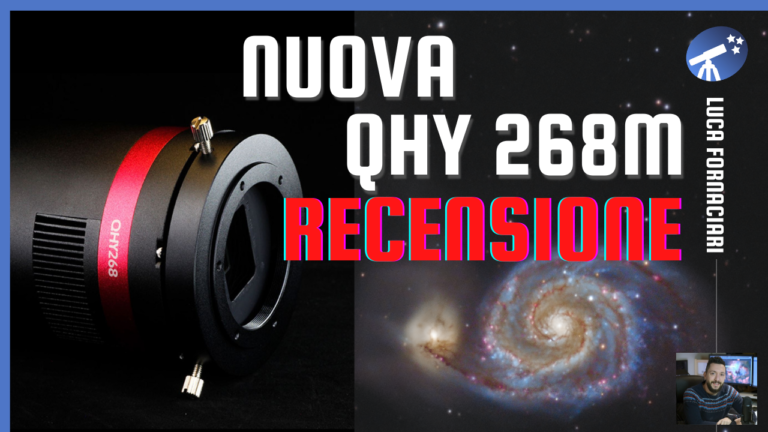 Camera astronomica mono QHY268M: prove e recensione