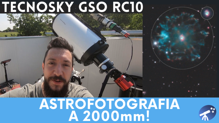 Astrofotografia a 2000mm con il telescopio Tecnosky GSO RC10