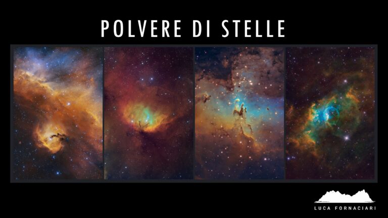 Le nostre iniziative di divulgazione di Astrofotografia e Astronomia amatoriale dedicate ad adulti e bambini, con conferenze e laboratori. polvere di stelle Polvere di Stelle: l'arte dell'astrofotografia