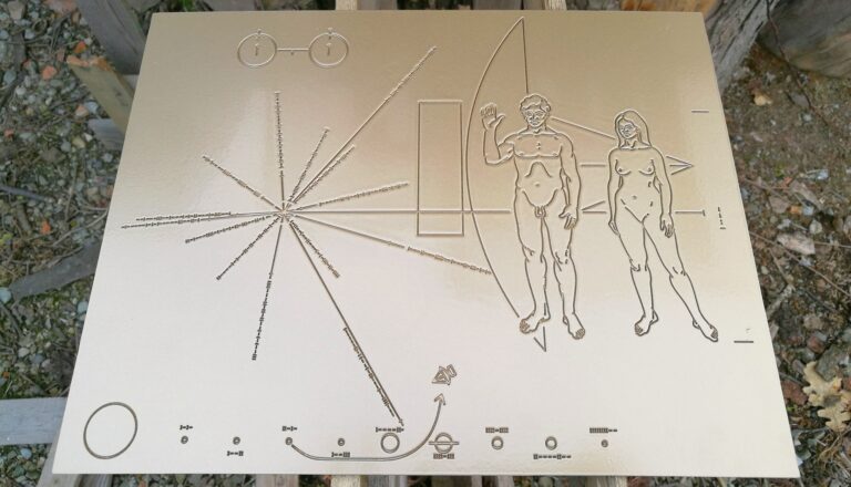 Osservatorio Carl Sagan - Targa Sonda Pioneer