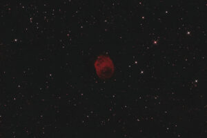 Astrofotografia sulla nebulosa planetaria PK 38+2-1 o YM 16 Nebulosa Planetaria Planetary Nebula PK 38+2.1 o 038+02.1 (YM16) bicolor HOO con Sky-Watcher 300/1200 f/4, ZWO ASI 294MM, Antlia Ha 3nm, OIII 3.5nm.