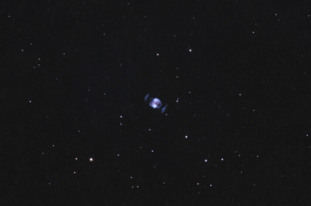 NGC 2371 fotografata rapidamente in live stack