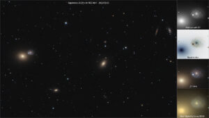 Astrofotografia sulla supernova 2022hrs in NGC 4647