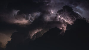 Fotografia notturna a fulmini e temporali