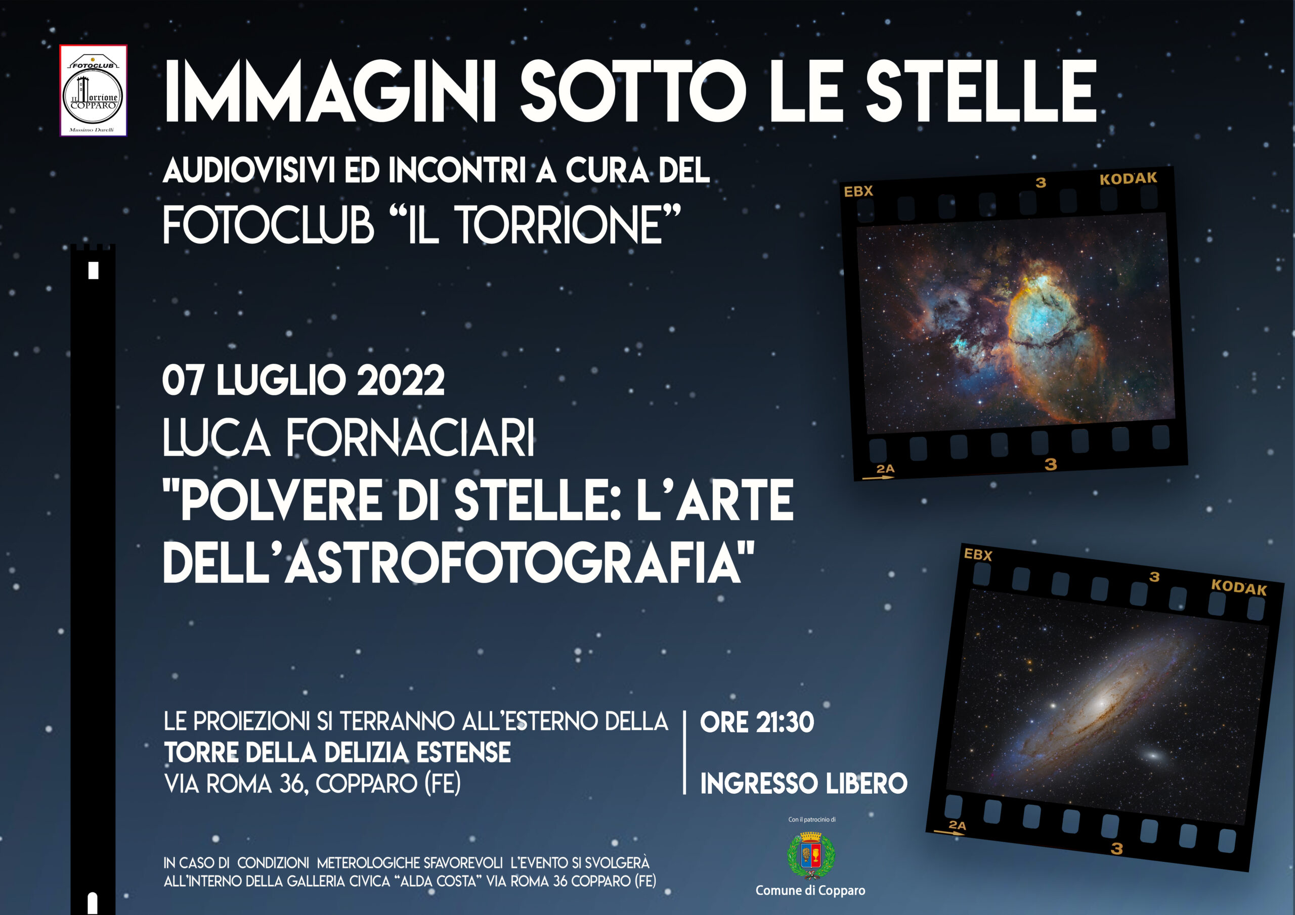 Astrofotografia a Immagini Sotto Le Stelle Fotoclub Il Torrione