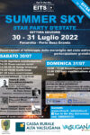 Summersky StarParty d’estate 29-30-31 Luglio 2022 EITSA – Eye in the Sky