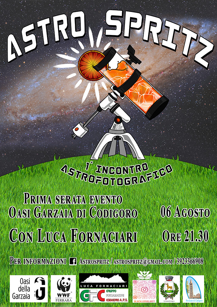 Astronomia, telescopi e astrofotografia a Oasi Garzaia