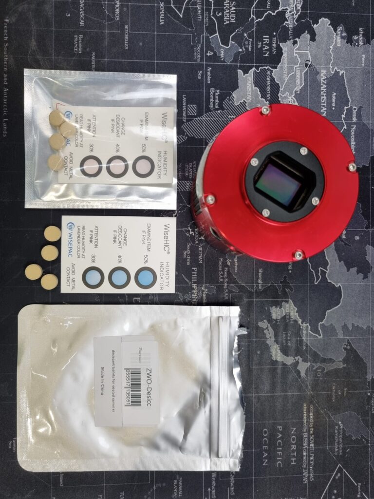 Condensa, sensor frost e sostituzione della pastiglie nelle camere ZWO