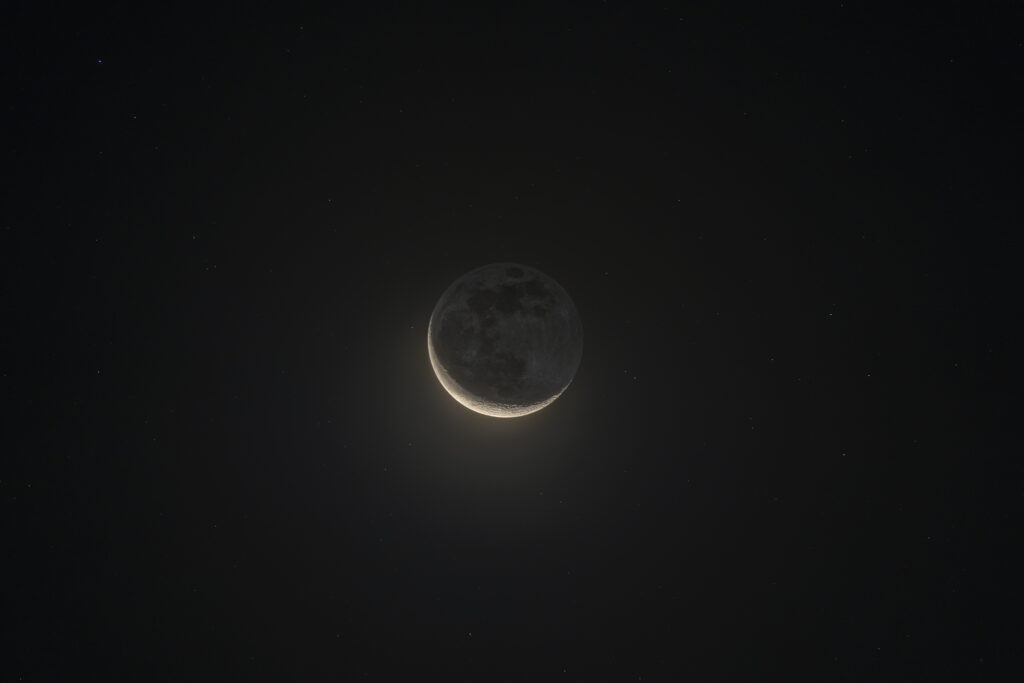 Fotografare la Luna cinerea e HDR