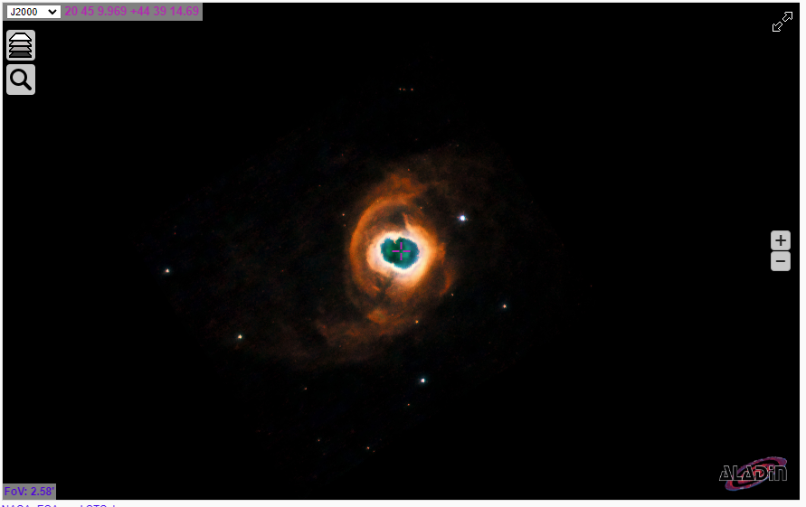 Nebulosa Planetaria Kohoutek 4-55 o K 4-55 nel Cigno