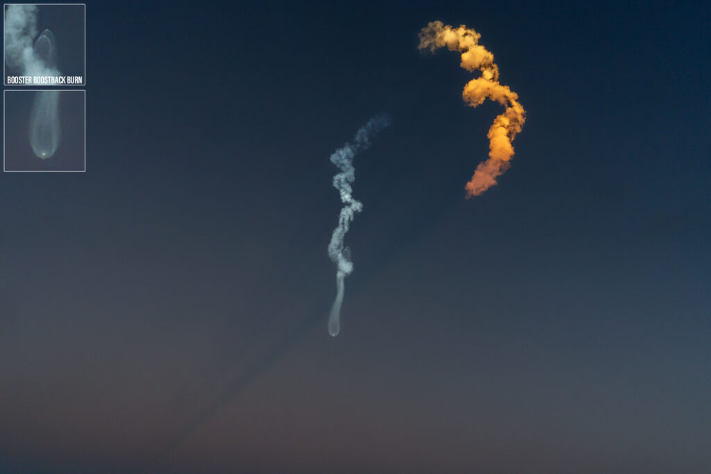 Ho fotografato un Falcon Heavy di SpaceX a Cape Canaveral.