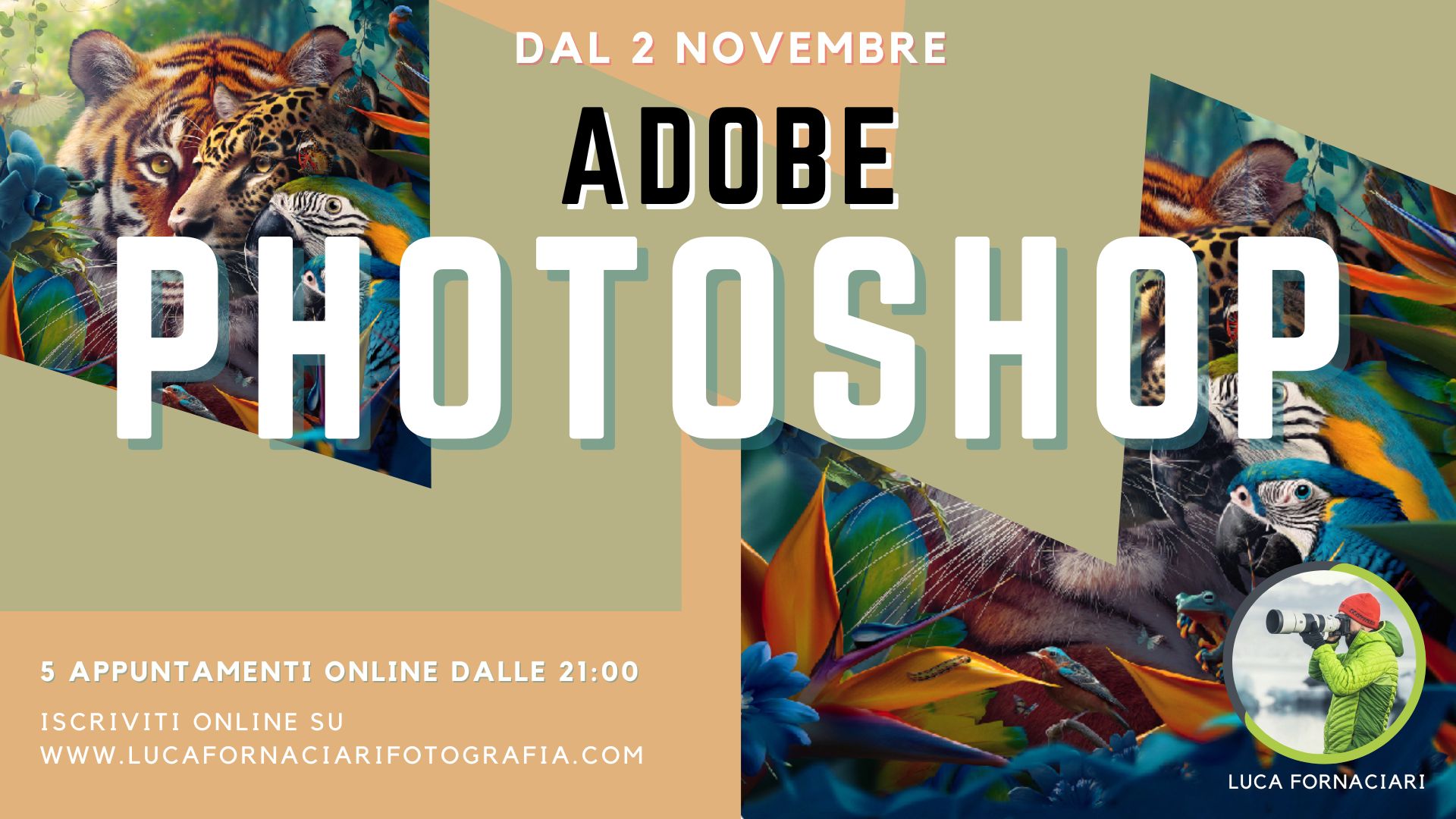 Photoshop in pratica: corso base completo