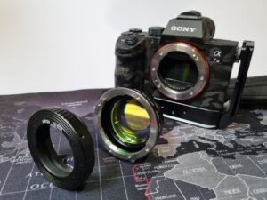 Adattatore Mirrorless Sony con Filtri da 2 pollici e Convertitore M48