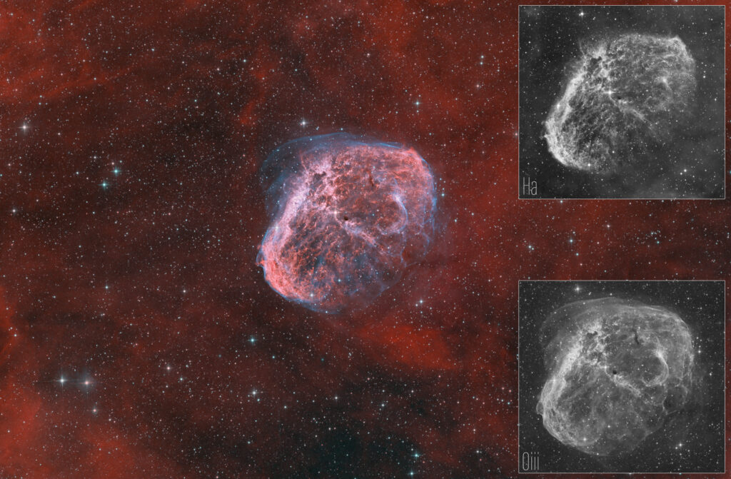 Astrofotografia Deep Sky sulla Nebulosa Crescent NGC 6888