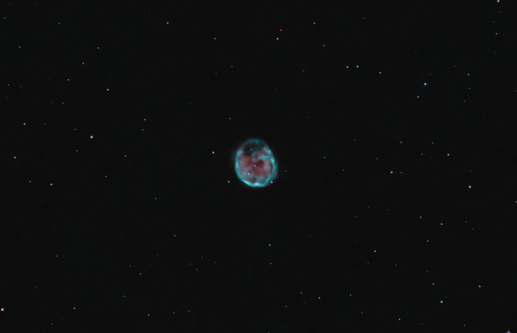 Astrofotografia sulla Nebulosa Planetaria NGC 246 nebulosa teschio
